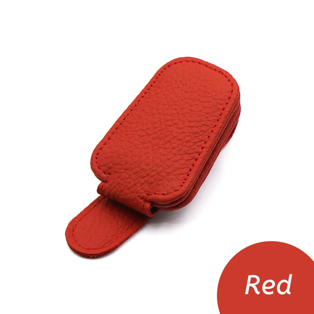 Universal Car Sunglasses Clip Card Ticket Holder Sun Visor Glasses Holder Pen Case Eyeglasses Hanger Car Interior Accessories